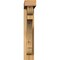 Ekena Millwork Olympic Block Rough Sawn Bracket w/ Offset Brace, Western Red Cedar, 4"W x 18"D x 22"H BKT0402X18X22OLY05RWR - alternate 3